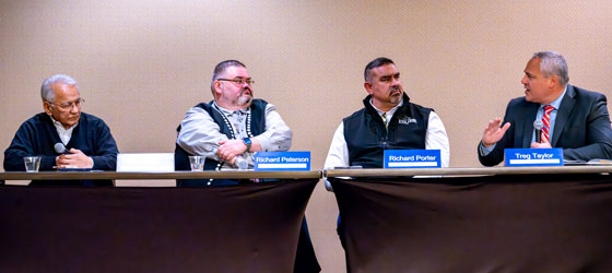 On October 11, 2024, former Attorney General Treg Taylor participated in a panel discussion at the Alaska Native Brotherhood Camp 87 Second Annual Civil Rights Conference.